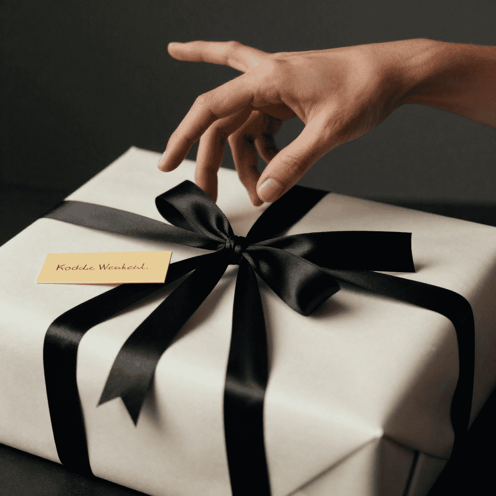 Luxury gift presentation